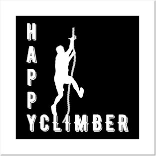 Happy Climber Posters and Art